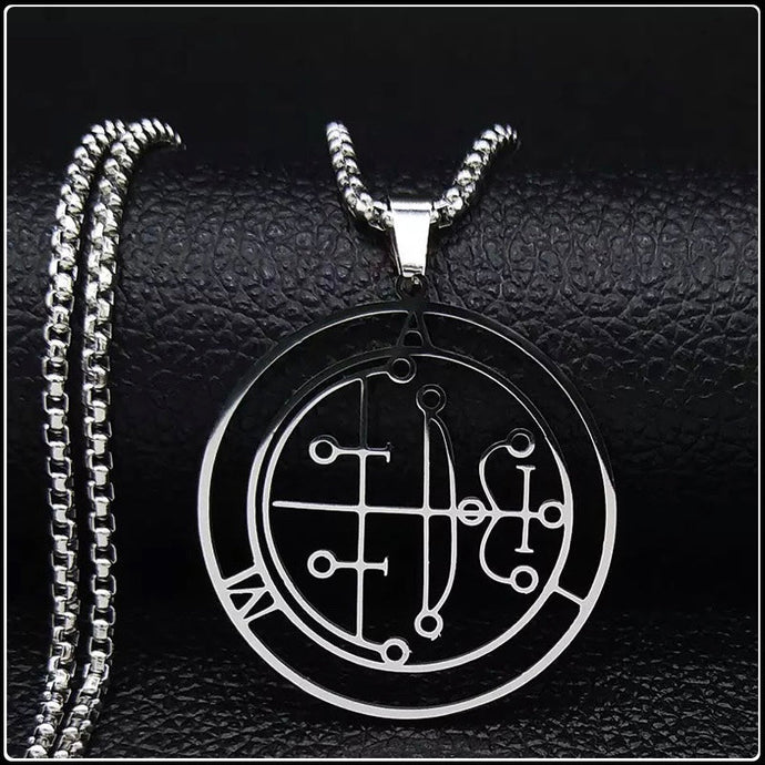 AIM Sigil Necklace - #intotheblack#