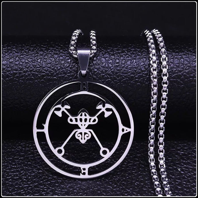 BAEL Sigil Necklace - #intotheblack#