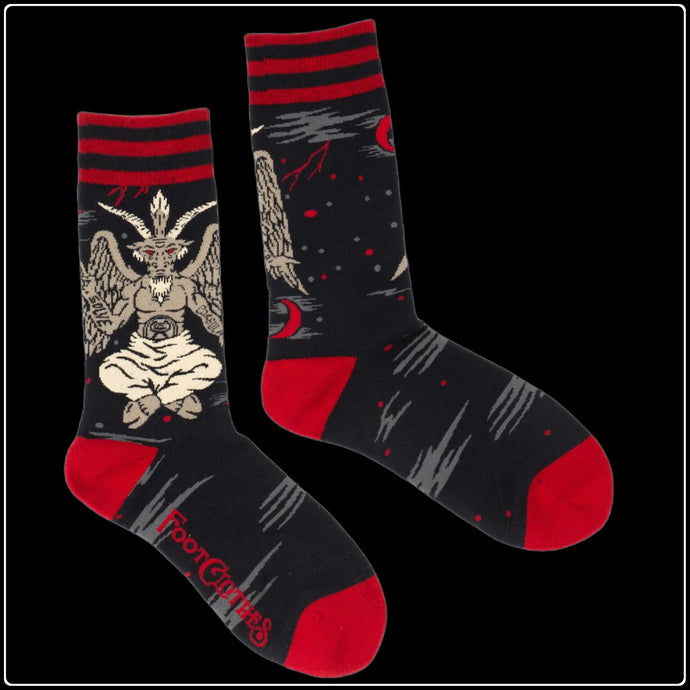 Baphomet Socks - #intotheblack#