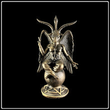 Load image into Gallery viewer, Baphomet Statue - Large - #intotheblack#Baphomet Statue - LargeBaphomet Statue - LargeInto The Black#
