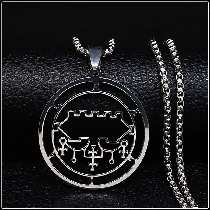 BELIAL Sigil Necklace - #intotheblack#