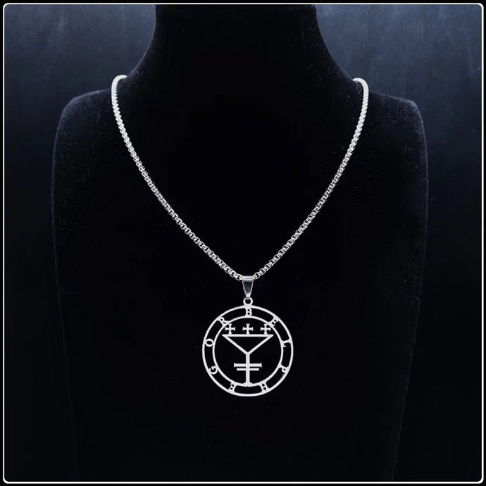 BELPHEGOR Sigil Necklace - #intotheblack#