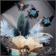 Load image into Gallery viewer, Blue Cicada &amp; Carpenter Bees - #intotheblack#
