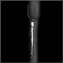 Load image into Gallery viewer, Coffin Nail Pendant - Gunmetal - #intotheblack#
