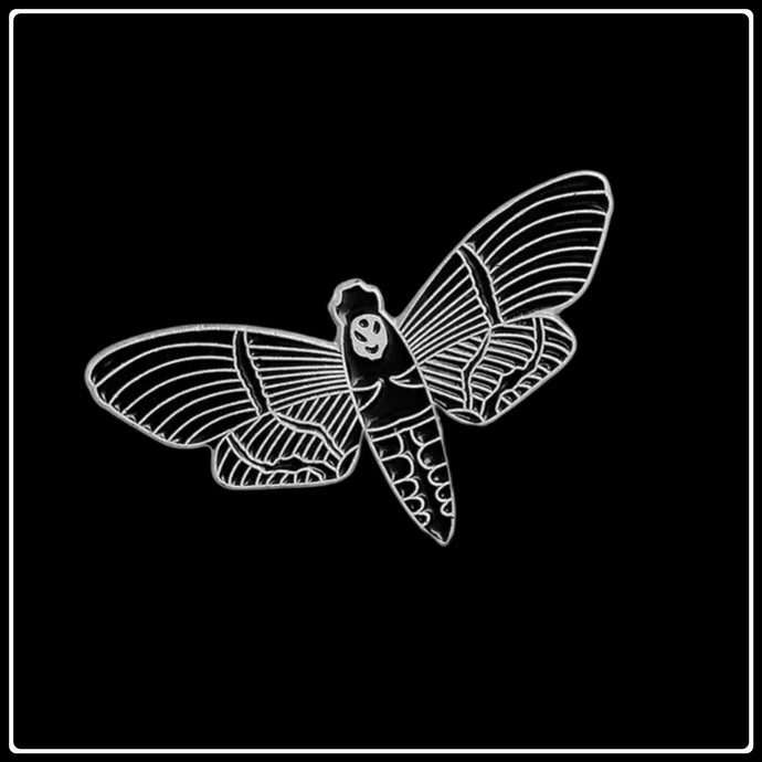 Death’s Head Moth Pin - #intotheblack#