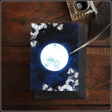 Load image into Gallery viewer, Full Moon Greeting Card - #intotheblack#

