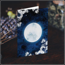 Load image into Gallery viewer, Full Moon Greeting Card - #intotheblack#
