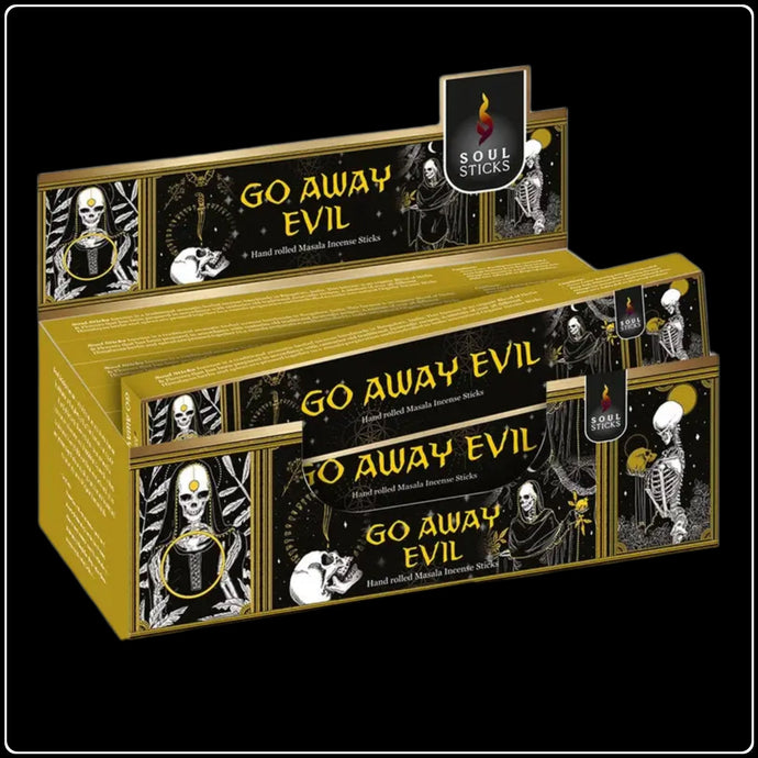 Go Away Evil Incense - #intotheblack#