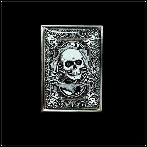 Gothic Skull Pin - #intotheblack#