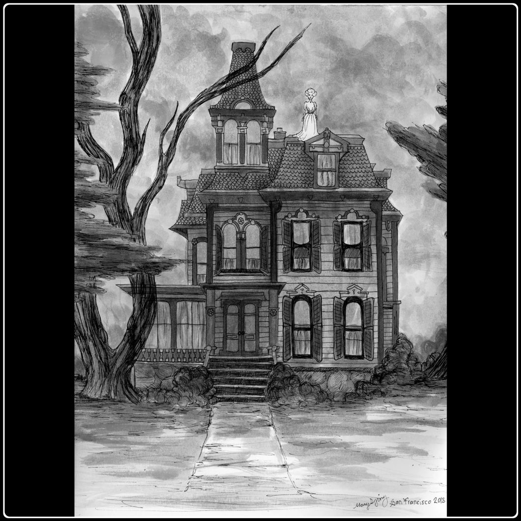Grandma’s House by Mary Syring - #intotheblack#