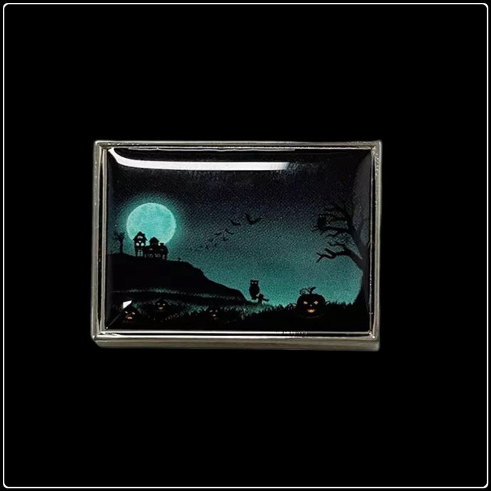 Halloween Scene Pin - #intotheblack#