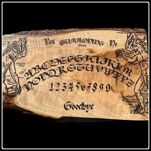 Handcrafted Ouija Board #1 - #intotheblack#