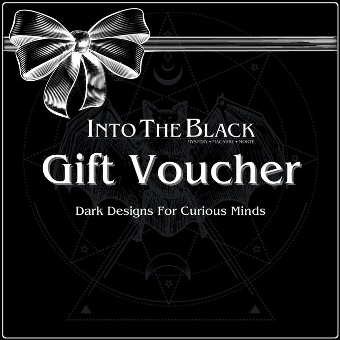 Into The Black Gift Voucher - #intotheblack#