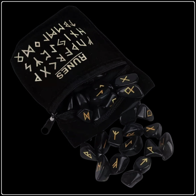 Obsidian Runes - #intotheblack#