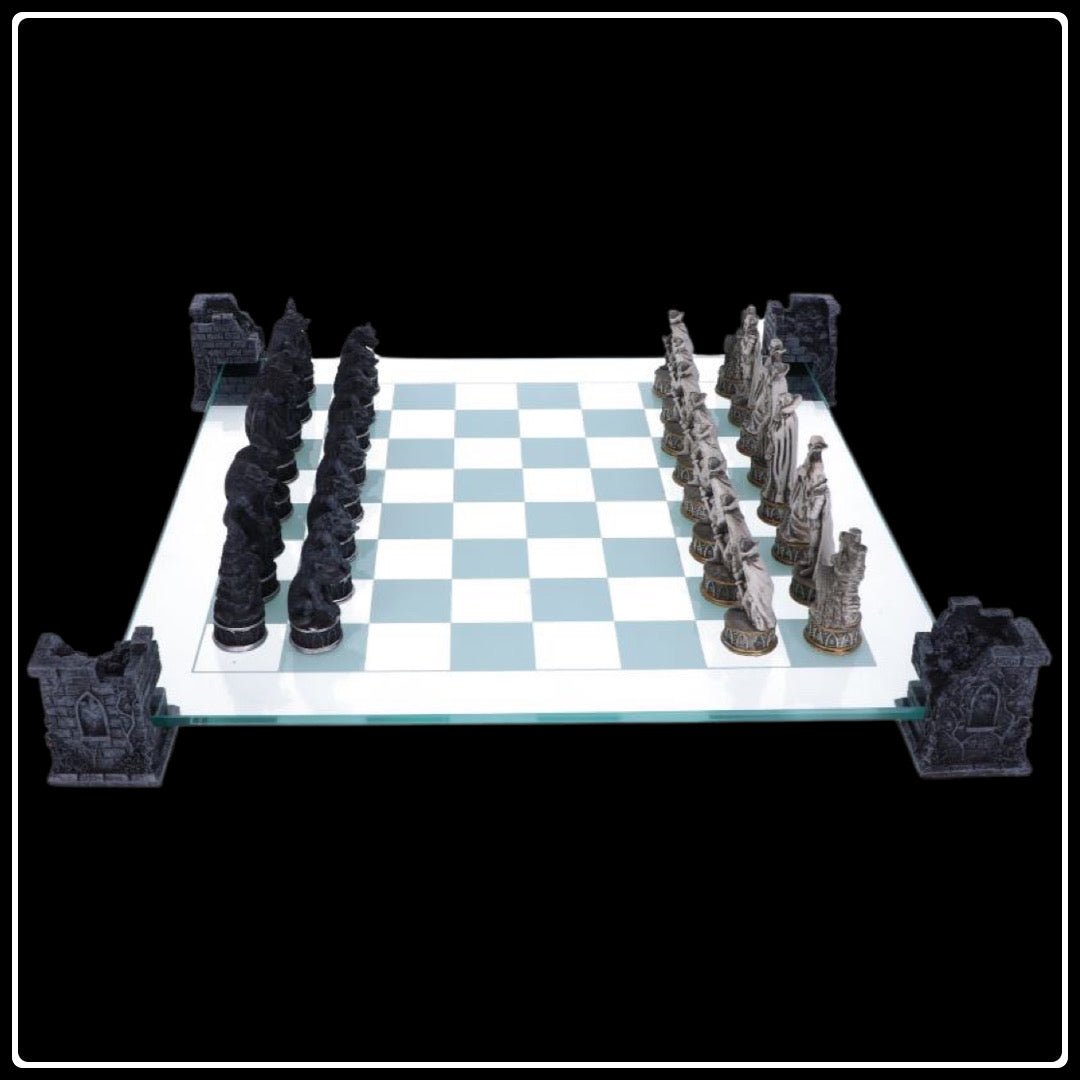 Vampire and Werewolf Chess Set - Into The Black