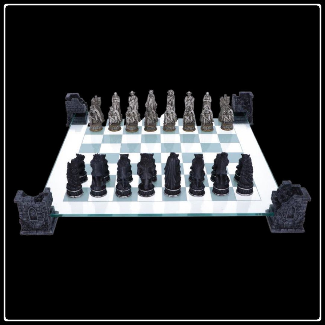 Vampire and Werewolf Chess Set - Into The Black